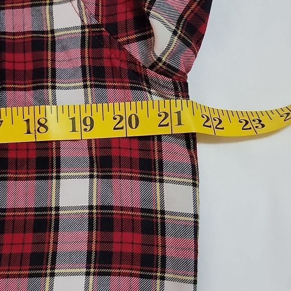 Chaps by Ralph Lauren plaid pajama top - Picture 7 of 10